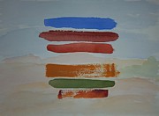 Red Pueblo Painting by John Klobucher