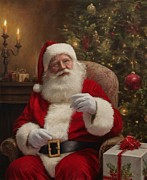 Reflections of Joy - Santa's Resilience in the Face of Challenges Digital Art by Samuel HUYNH
