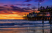 Reflections Of The Pier Photograph by Gene Parks