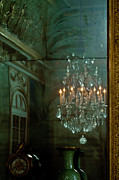 Reflections - Paris Chandelier Photography Photograph by Melanie Alexandra Price Reflections - Paris Chandelier Photography Photograph by Melanie Alexandra Price