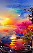 ReflectRed Digital Art by Rod Turner