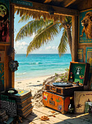 Reggae Paradise Digital Art by Mal Bray Reggae Paradise Digital Art by Mal Bray