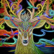 Reindeer Abstract Art Photograph by Andrea Kollo Reindeer Abstract Art Photograph by Andrea Kollo
