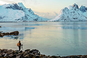 In front of a frozen world, Reine, Lofoten 10 Photograph by Dubi Roman