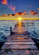 Relax Sunset Digital Art by Michael Chacon Relax Sunset Digital Art by Michael Chacon