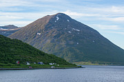 Remote Houses on a Norwegian Fjord Photograph by Matthew DeGrushe