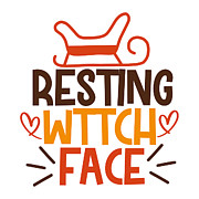 Resting witch face Digital Art by Jacob Zelazny
