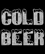 Retro Cold Beer Digital Art by Flippin Sweet Gear