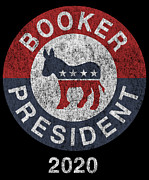 Retro Corey Booker 2020 Digital Art by Flippin Sweet Gear