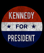 Retro Kennedy For President JFK 1960 Digital Art by Flippin Sweet Gear