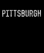 Retro Pittsburgh Pennsylvania Digital Art by Flippin Sweet Gear