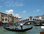 Rialto Bridge with Gondola Photograph by Matthew DeGrushe Rialto Bridge with Gondola Photograph by Matthew DeGrushe