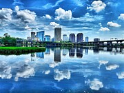 Richmond reflection on the river Photograph by Stephen Dorton