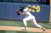 Rickey Henderson Photograph by Jeff Carlick