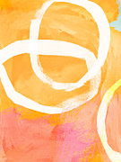 Rising Sun- Art by Linda Woods Mixed Media by Linda Woods