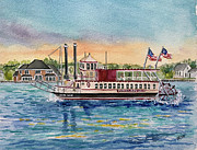 River Lady on the Toms River Painting by Clara Sue Beym River Lady on the Toms River Painting by Clara Sue Beym