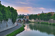 River Tiber Sunset Sky Photograph by Matthew DeGrushe River Tiber Sunset Sky Photograph by Matthew DeGrushe