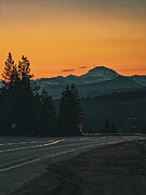 Road to the Peaks at Sunset Photograph by Leslie Brashear