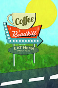Roadkill Cafe Digital Art by John Haldane