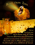 Roar From Zion Painting by Constance Woods Roar From Zion Painting by Constance Woods