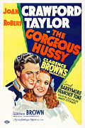 ROBERT TAYLOR and JOAN CRAWFORD in THE GORGEOUS HUSSY -1936-, directed by CLARENCE BROWN. Photograph by Album