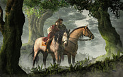 Robin and Marian Digital Art by Daniel Eskridge