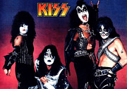 Rock Band Kiss Photograph by Action Photo