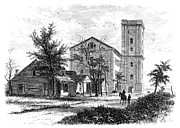 Rock Island, Illinois, 1874 Drawing by Alfred R Waud - GRANGER Historical Picture Archive