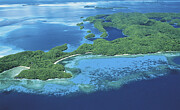 Rock Islands, Palau, Caroline Islands, West Pacific Ocean Photograph by Digital Vision.