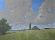 Rolling Clouds Painting by Tiffany Foss