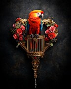 Romantic Cage Charm Digital Art by Ben Tomball