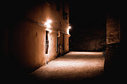Rome, Italy - Night time, Alley Photograph by Robert Niemeier Rome, Italy - Night time, Alley Photograph by Robert Niemeier