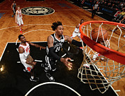 Rondae Hollis-jefferson and Drazen Petrovic Photograph by Jesse D. Garrabrant
