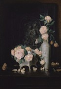 Roses - Julian Alden Weir Digital Art by Samuel HUYNH