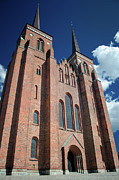 Roskilde Steeples Photograph by Steven Nelson Roskilde Steeples Photograph by Steven Nelson