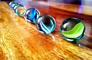 Row of Marbles Photograph by Call Me Abbie - Abbie Shores Row of Marbles Photograph by Call Me Abbie - Abbie Shores