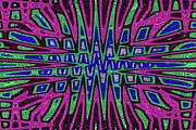 Royal Palm Bark Fibers Abstract Digital Art by Tom Janca