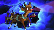 Rudolph The Red Nosed Reindeer v1 Digital Art by Robert Banach Rudolph The Red Nosed Reindeer v1 Digital Art by Robert Banach