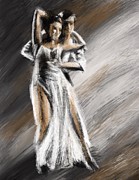 Rumba Painting by Larry Whitler