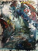 Rumi Wanders In Painting by Rodney Frederickson Rumi Wanders In Painting by Rodney Frederickson