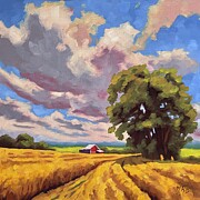Rural Summer Painting by Michael Boehl