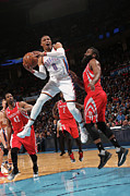Russell Westbrook and James Harden Photograph by Layne Murdoch