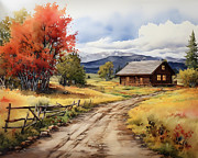 Rustic Retreat Digital Art by Chris Palmer Rustic Retreat Digital Art by Chris Palmer