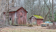 Rusty Barn Car Photograph by David Letts