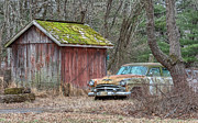 Rusty Barn Dodge Photograph by David Letts