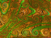 Rusty Swirls Digital Art by Cindy's Creative Corner