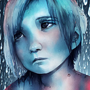 Sad Eyes Digital Art by Cindy's Creative Corner