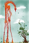 Sad Giraffe Digital Art by Angrulla MF Sad Giraffe Digital Art by Angrulla MF