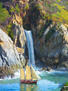 Safe Harbor Two Painting by Trask Ferrero Safe Harbor Two Painting by Trask Ferrero