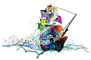 Sailing Passion 01 Mixed Media by Miki De Goodaboom